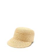 Matchesfashion.com Reinhard Plank Hats - Woven Straw Cadet Cap - Womens - Beige