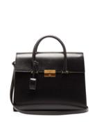 Matchesfashion.com Saint Laurent - Bianca Grained-leather Handbag - Womens - Black