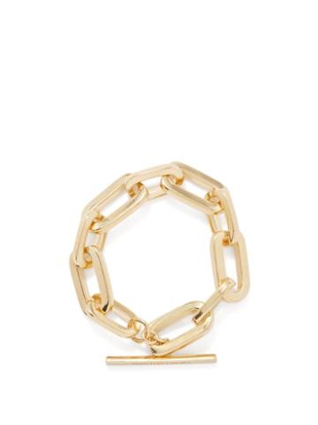 Joolz By Martha Calvo - Epic Chain 14kt Gold-plated Lariat Bracelet - Womens - Yellow Gold