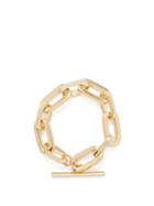 Joolz By Martha Calvo - Epic Chain 14kt Gold-plated Lariat Bracelet - Womens - Yellow Gold