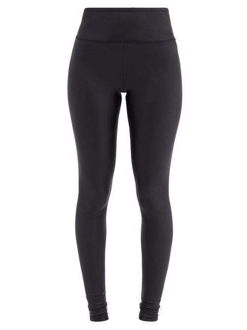 Matchesfashion.com Balenciaga - Logo-tab Jersey Leggings - Womens - Black