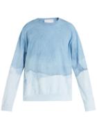 Matchesfashion.com Audrey Louise Reynolds - Crew Neck Cotton Jersey Sweatshirt - Mens - Multi