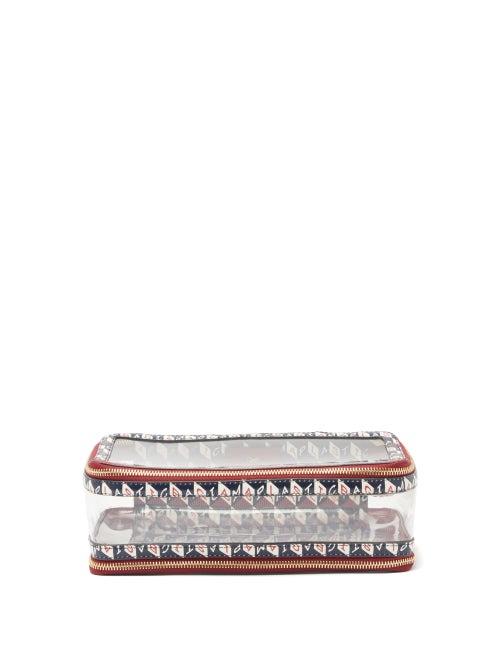 Matchesfashion.com Anya Hindmarch - In-flight I Am A Plastic Bag Travel Bag - Womens - Navy Multi
