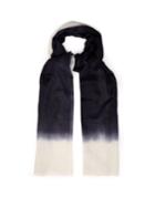 Denis Colomb Mustang Peacock Cashmere Scarf
