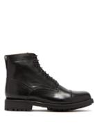 Matchesfashion.com Grenson - Joseph Lace Up Leather Boots - Mens - Black