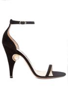 Nicholas Kirkwood Penelope Pearl-embellished Suede Sandals