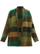 Matchesfashion.com The Elder Statesman - Italy Striped Cashmere Cardigan - Womens - Multi