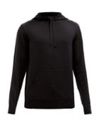 Matchesfashion.com Canada Goose - Amherst Reflective-hood Merino-wool Blend Sweater - Mens - Black