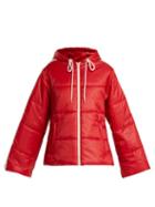 Matchesfashion.com Gucci - Quilted Shell Jacket - Womens - Red