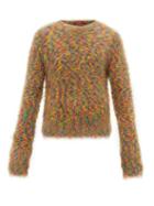 Matchesfashion.com Sies Marjan - Roman Crew Neck Sweater - Mens - Orange Multi