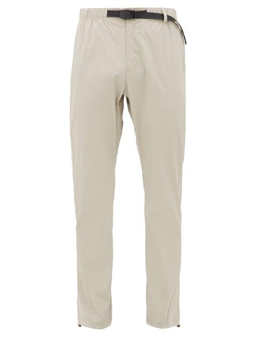 Matchesfashion.com Gramicci - Whitney Stretch Cordura Belted Trousers - Mens - Beige