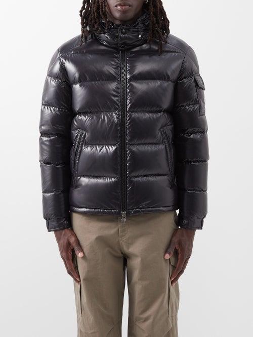 Moncler - Maya Quilted Down Jacket - Mens - Black