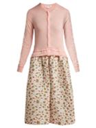 Comme Des Garçons Girl Knitted And Quilted Panel Dress