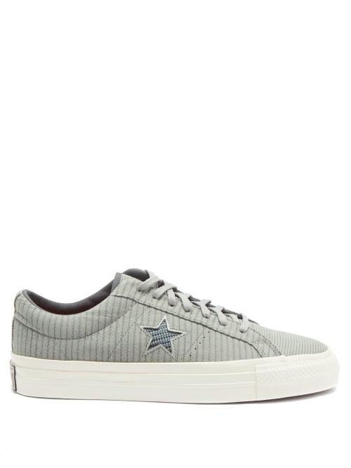 Converse - Mellow Mild One Star Canvas Trainers - Mens - Green