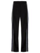 Weekend Max Mara Side-stripe Wide-leg Jersey Trousers