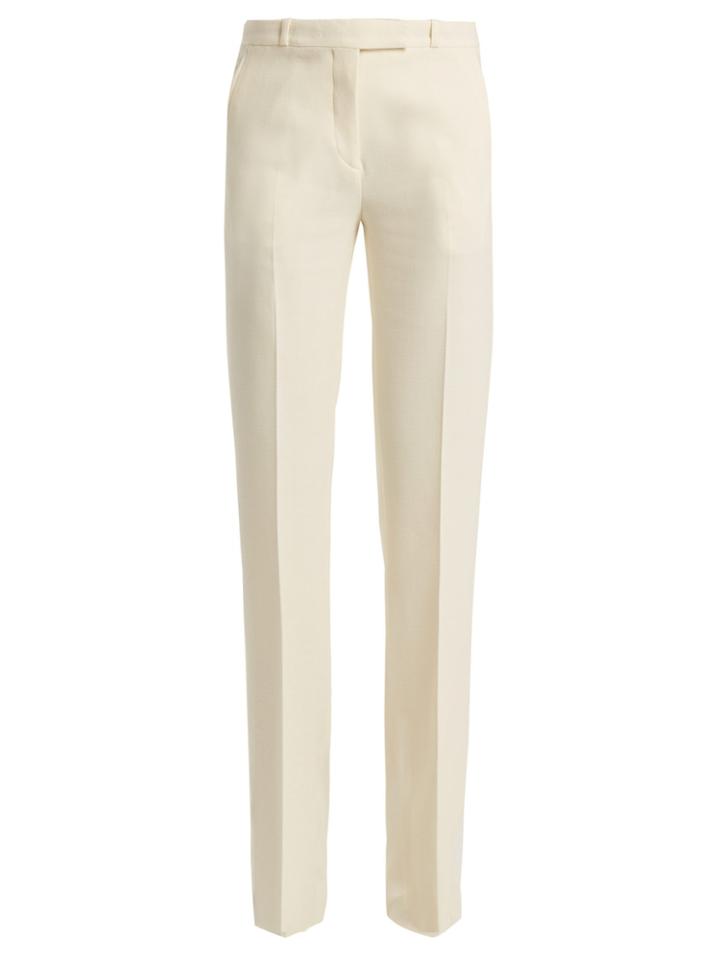 Etro Fuji Wool-crepe Trousers