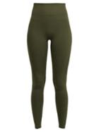 Matchesfashion.com Calvin Klein Performance - Seamless Performance Leggings - Womens - Green