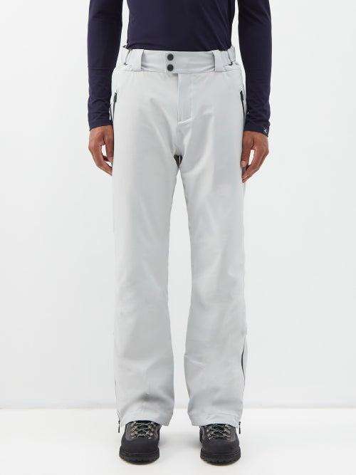 Capranea - Sardona Padded Softshell Ski Trousers - Mens - Silver