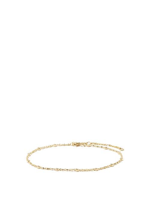 Matchesfashion.com Shay - Diamond & 18kt Gold Anklet - Womens - Yellow Gold