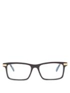 Matchesfashion.com Cartier Eyewear - Havana Round Acetate Glasses - Mens - Clear