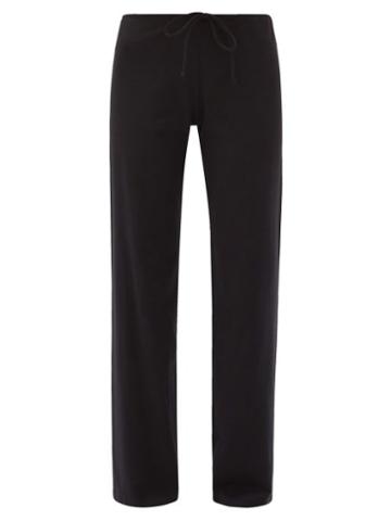 La Perla - Souple Cotton-blend Jersey Pyjama Trousers - Womens - Black