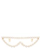 Matchesfashion.com Gucci - Pearl Embellished Cat Eye Glasses - Womens - Gold