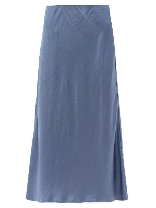 Matchesfashion.com Max Mara Leisure - Alessio Skirt - Womens - Denim