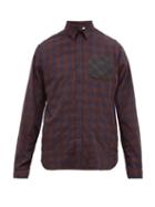 Matchesfashion.com Oliver Spencer - New York Special Organic Cotton Blend Shirt - Mens - Brown