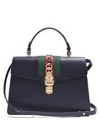 Gucci Sylvie Medium Leather Shoulder Bag