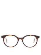 Matchesfashion.com Fendi - Round Acetate Glasses - Mens - Tortoiseshell