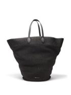 Ladies Bags Khaite - Osa Large Raffia Tote Bag - Womens - Black