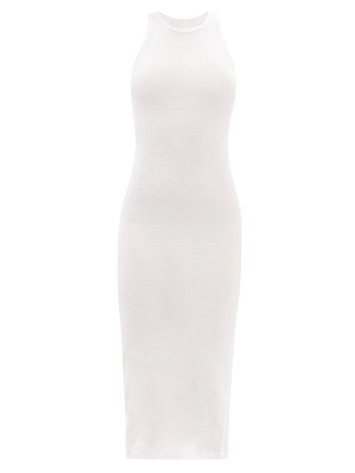 Wardrobe.nyc Wardrobe. Nyc - Release 06 Ribbed Cotton-jersey Dress - Womens - White