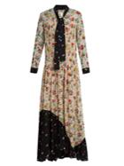 Preen Line Solange Floral-print Crepe Dress