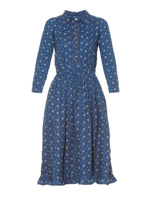 Visvim Floral-print Linen Dress
