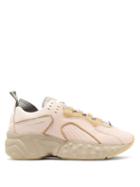 Matchesfashion.com Acne Studios - Low Top Leather Trainers - Womens - Pink Multi