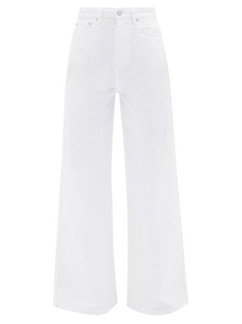 Officine Gnrale - Romy High-rise Flared Jeans - Womens - White