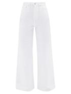 Officine Gnrale - Romy High-rise Flared Jeans - Womens - White