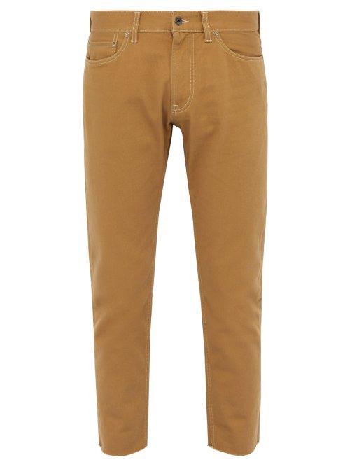 Matchesfashion.com President's - Icarus Denim Jeans - Mens - Beige