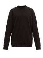 Matchesfashion.com Wardrobe. Nyc - Long Line Loop Back Jersey Sweatshirt - Mens - Black