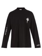 Vetements Crew-neck Long-sleeved Cotton T-shirt