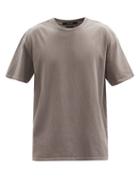 Matchesfashion.com Ksubi - Nomad Logo-print Cotton-jersey T-shirt - Mens - Grey