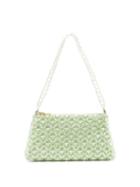 Matchesfashion.com Shrimps - Dawson Floral-beaded Bag - Womens - Green