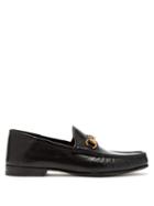 Matchesfashion.com Gucci - Horsebit Leather Loafers - Mens - Black