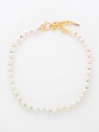 Joolz By Martha Calvo - Freshwater Pearl & 14kt Gold-plated Necklace - Womens - Pearl