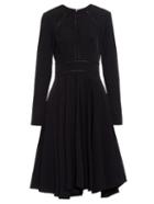La Mania Aphrodite Ladder-stitch Cady Dress