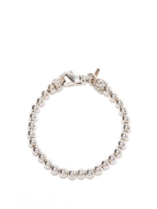 Emanuele Bicocchi - Ball Sterling-silver Bracelet - Mens - Silver