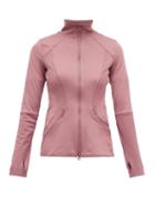 Matchesfashion.com Adidas By Stella Mccartney - Panelled Technical Performance Jacket - Womens - Pink