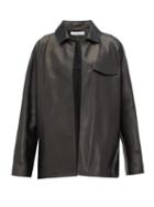 Matchesfashion.com Ins & Marchal - Ely Leather Jacket - Womens - Black