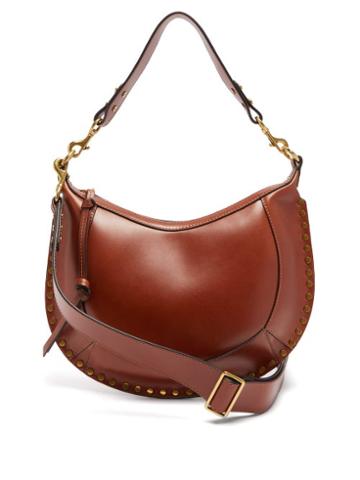 Matchesfashion.com Isabel Marant - Naoko Studded Leather Shoulder Bag - Womens - Tan