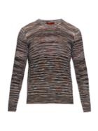 Missoni Striped Fine-knit Wool-blend Sweater